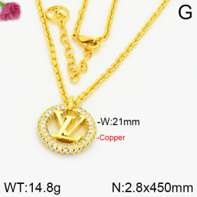 Fashion LV  Necklaces  PN0140664ajlv-J139