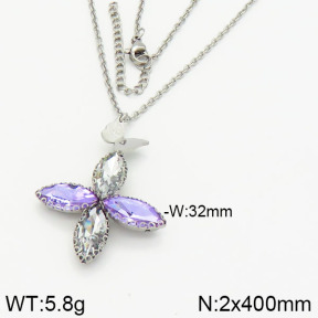 Stainless Steel Necklace  2N4000840ablb-666