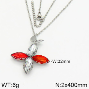 Stainless Steel Necklace  2N4000841ablb-666