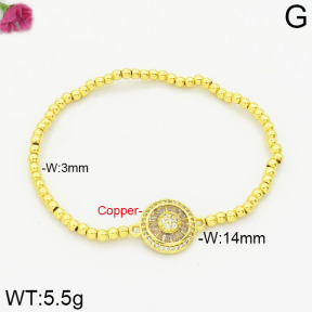 Fashion Copper Bracelet  F2B400831ahlv-J128