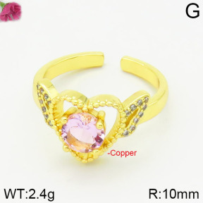 Fashion Copper Ring  F2R400595bbov-J111