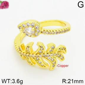 Fashion Copper Ring  F2R400618bbov-J111