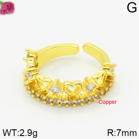 Fashion Copper Ring  F2R400624bbov-J111