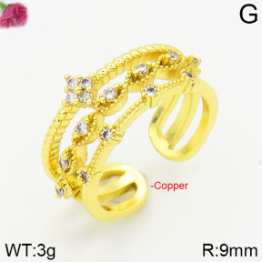 Fashion Copper Ring  F2R400625bbov-J111