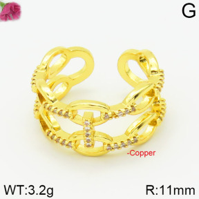 Fashion Copper Ring  F2R400626bbov-J111