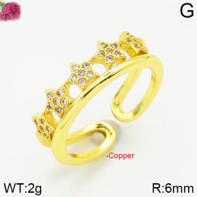 Fashion Copper Ring  F2R400627vbnb-J111