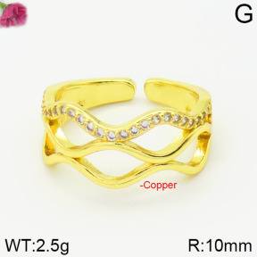 Fashion Copper Ring  F2R400638bbov-J111