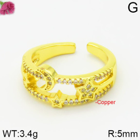 Fashion Copper Ring  F2R400649bbov-J111