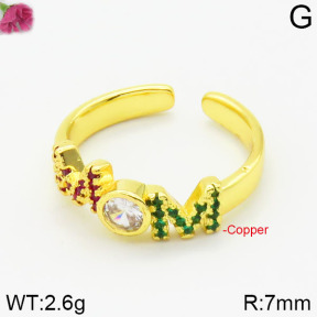 Fashion Copper Ring  F2R400700vbpb-J111