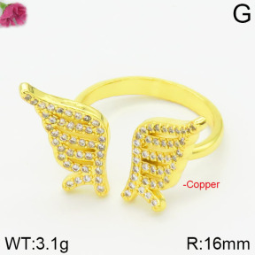 Fashion Copper Ring  F2R400704bhia-J111