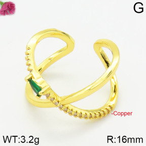 Fashion Copper Ring  F2R400714bbov-J111