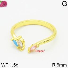 Fashion Copper Ring  F2R400728vbnb-J111