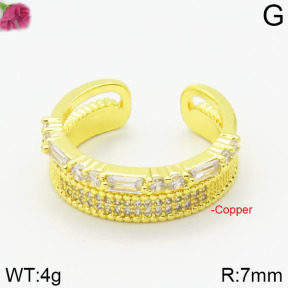 Fashion Copper Ring  F2R400731bbov-J111