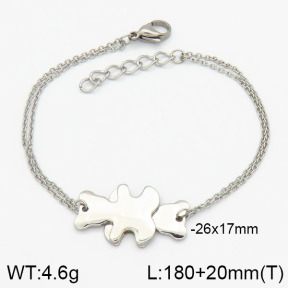 SS Bear Bracelets  TB2000141bbml-314