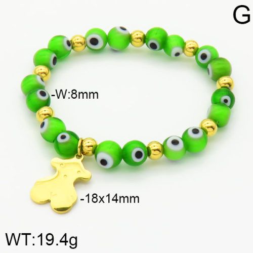 SS Bear Bracelets  TB2000172vbpb-685