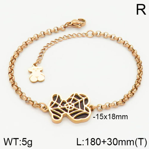 SS Bear Bracelets  TB2000185ahlv-659