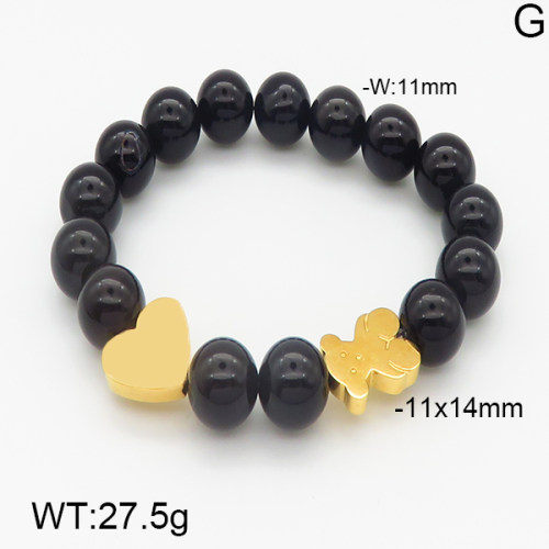 SS Bear Bracelets  TB5000185ahjb-317