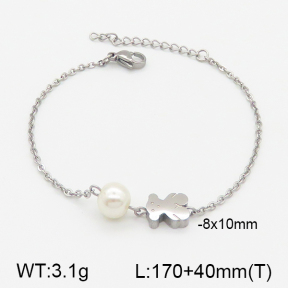 SS Bear Bracelets  TB5000193vbpb-317