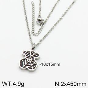 SS Bear Necklaces  TN2000205bhia-659