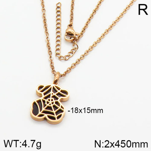 SS Bear Necklaces  TN2000207ahlv-659