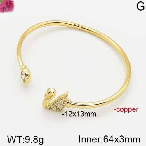 Fashion Copper Bangles  TZ5000118bhbl-J22