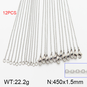 Stainless Steel Necklace  5N2001126bhva-741