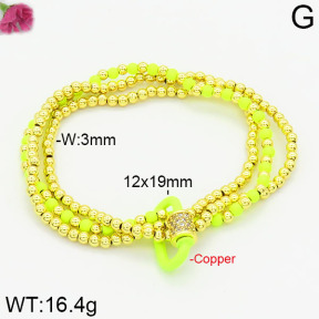 Fashion Copper Bracelet  F2B300165aiov-J128