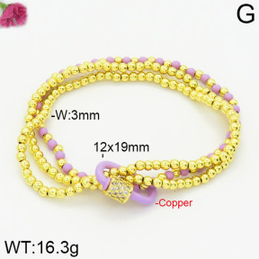 Fashion Copper Bracelet  F2B300167aiov-J128