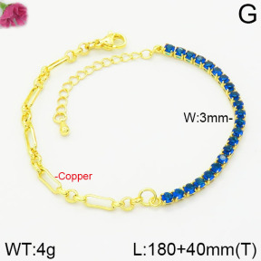 Fashion Copper Bracelet  F2B400631vbpb-J111