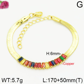 Fashion Copper Bracelet  F2B400645vhha-J111