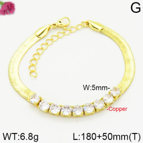 Fashion Copper Bracelet  F2B400654vhha-J111