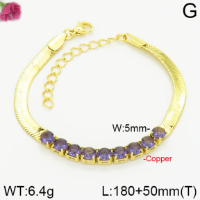 Fashion Copper Bracelet  F2B400656vhha-J111
