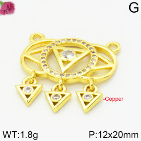Fashion Copper Pendant  F2P400136vbmb-J111