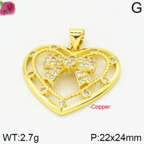 Fashion Copper Pendant  F2P400145ablb-J111