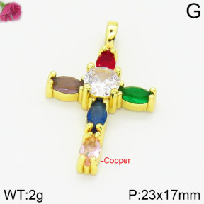 Fashion Copper Pendant  F2P400172vbmb-J111