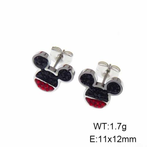 SS Earrings  TE6000860vbmb-908