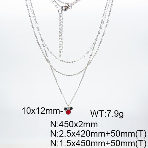 SS Necklaces  TN6001035bhva-908