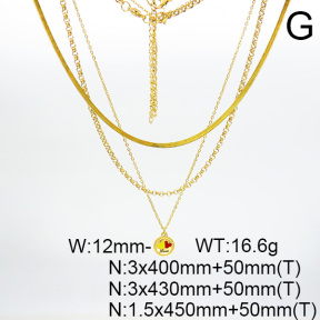 SS Necklaces  TN6001036ahjb-908