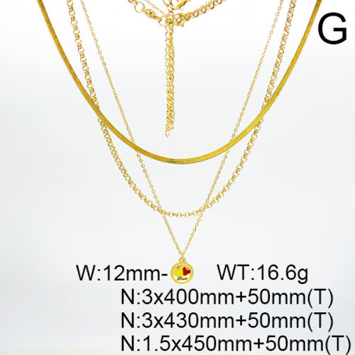 SS Necklaces  TN6001036ahjb-908