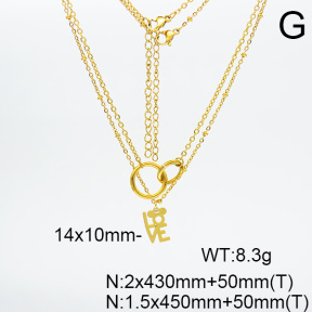 SS Necklaces  TN6001044bhbl-908