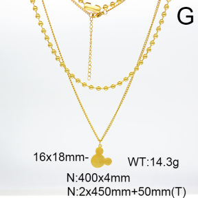 SS Necklaces  TN6001047bvpl-908