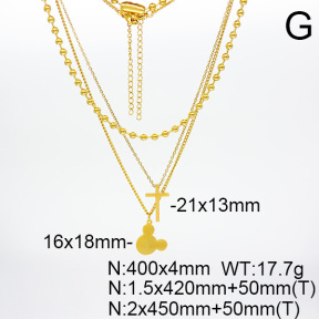 SS Necklaces  TN6001048ahjb-908