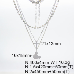 SS Necklaces  TN6001050vhha-908