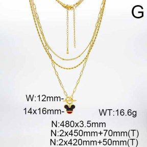 SS Necklaces  TN6001060vhml-908