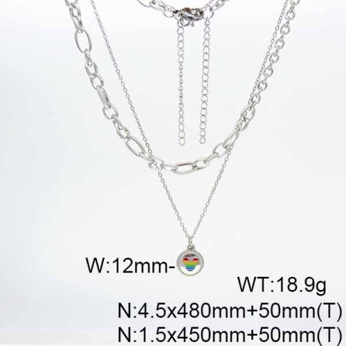 SS Necklaces  TN6001065vbpb-908