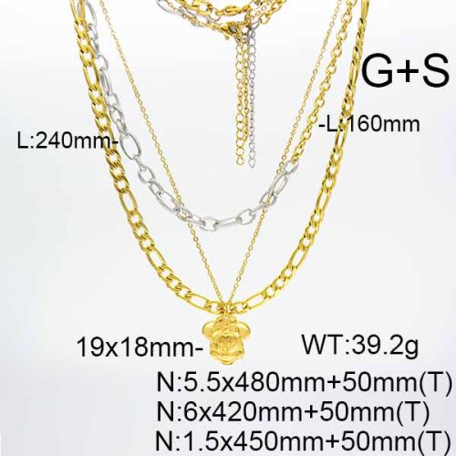 SS Necklaces  TN6001068vhkb-908