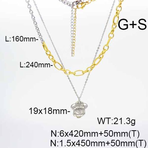 SS Necklaces  TN6001069abol-908