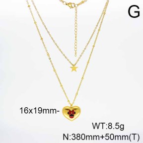 SS Necklaces  TN6001075bhva-908