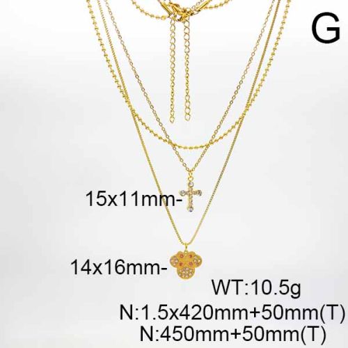 SS Necklaces  TN6001078vhmv-908