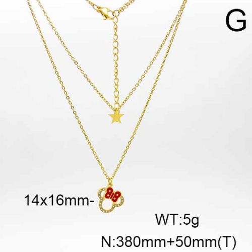 SS Necklaces  TN6001085bvpl-908